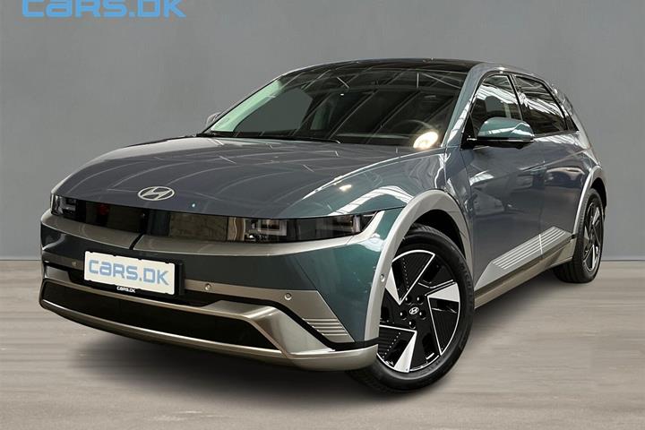 Grøn Hyundai Ioniq 5 fra 2026 set udefra