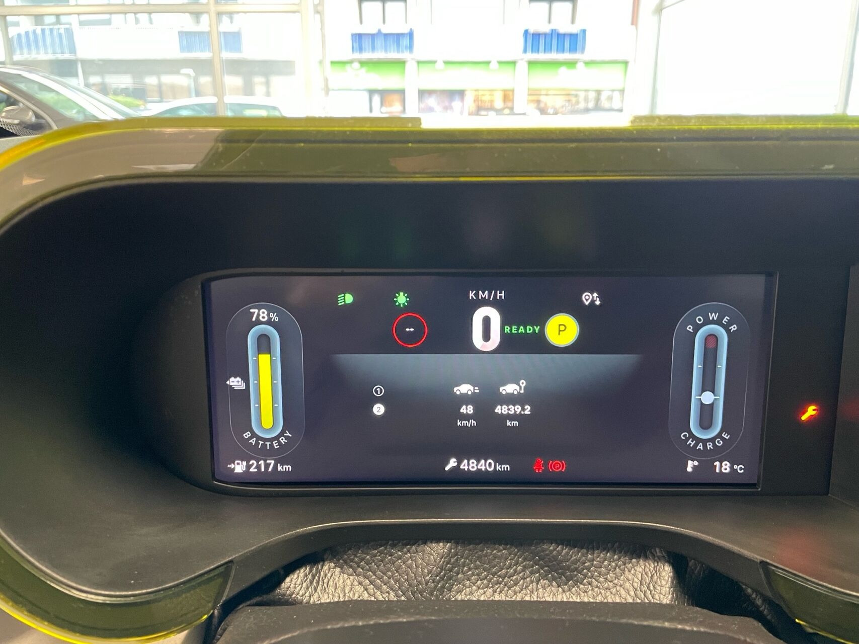 Gul Fiat Grande Panda fra 2025