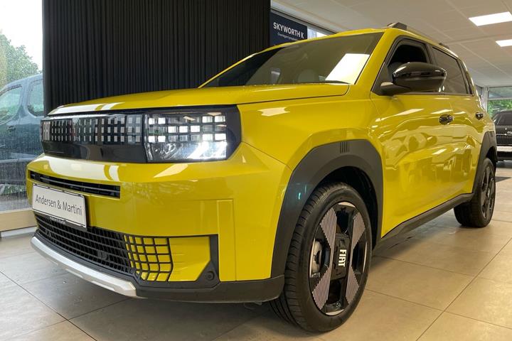 Gul Fiat Grande Panda fra 2025