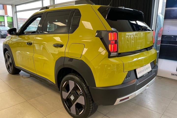 Gul Fiat Grande Panda fra 2025