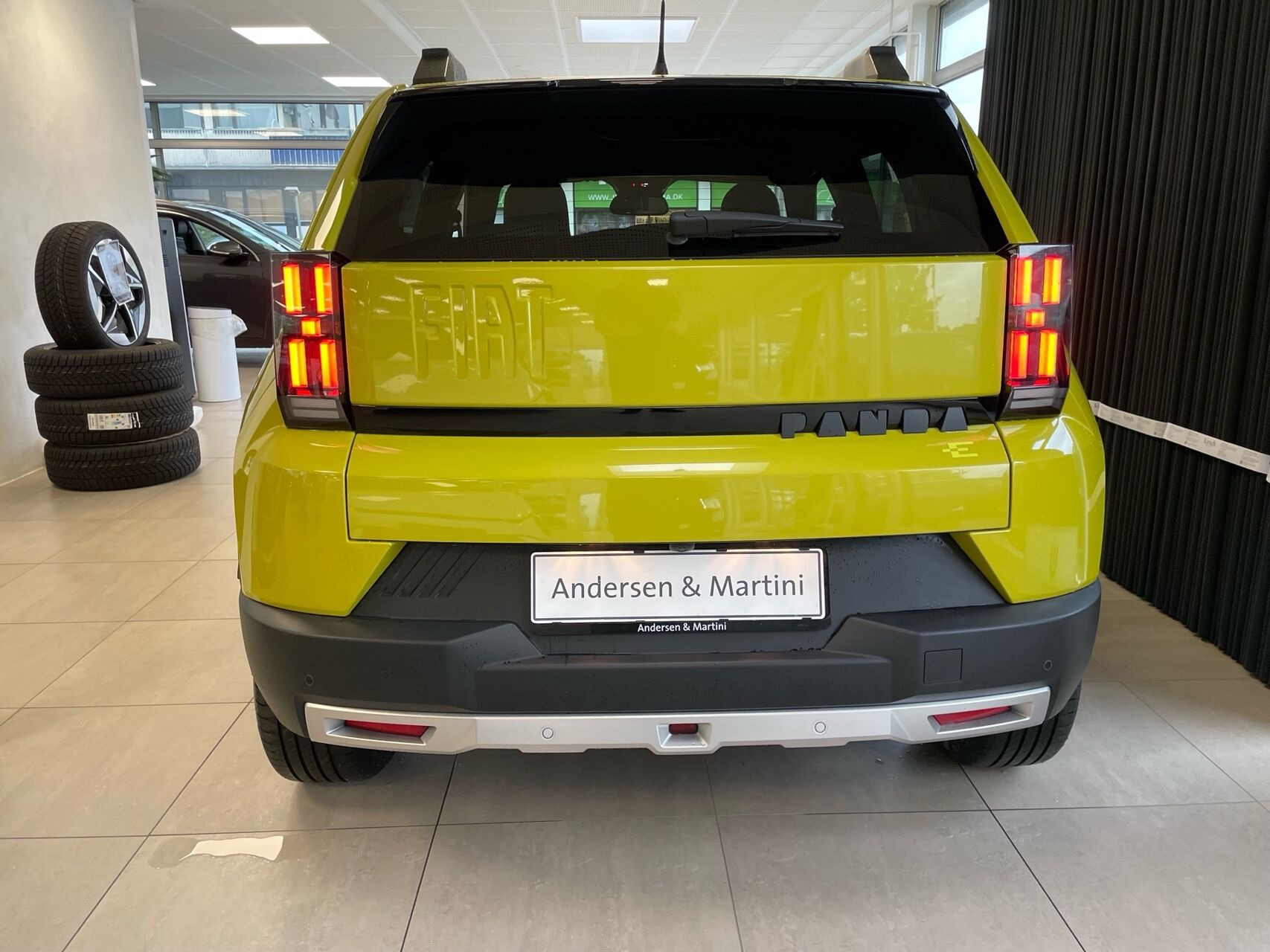 Gul Fiat Grande Panda fra 2025