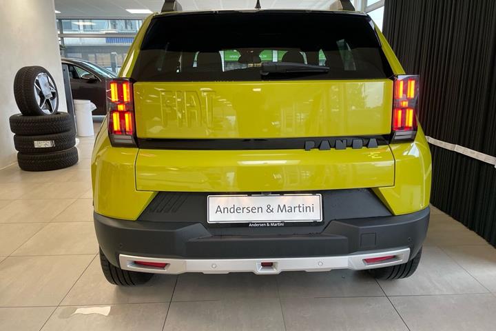 Gul Fiat Grande Panda fra 2025