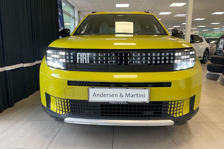 Gul Fiat Grande Panda fra 2025