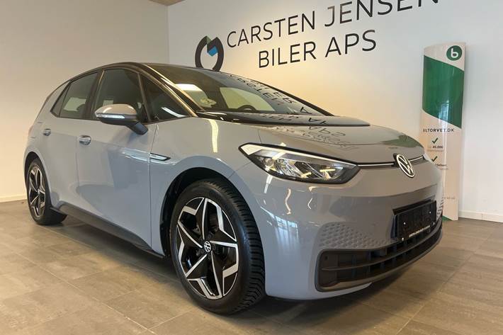 Grå VW ID.3 fra 2022