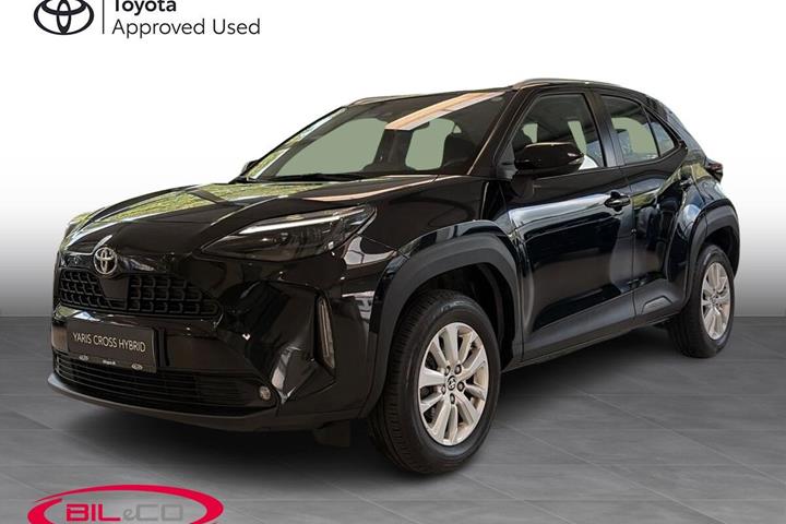 Sort Toyota Yaris Cross fra 2022 set udefra