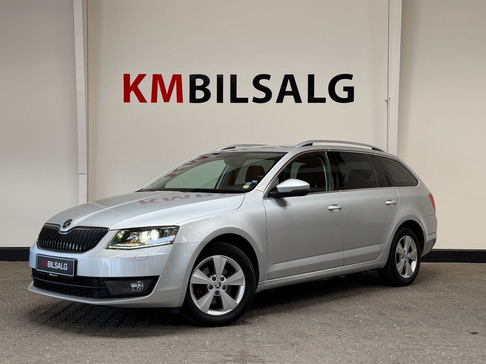 Sølv Skoda Octavia fra 2017