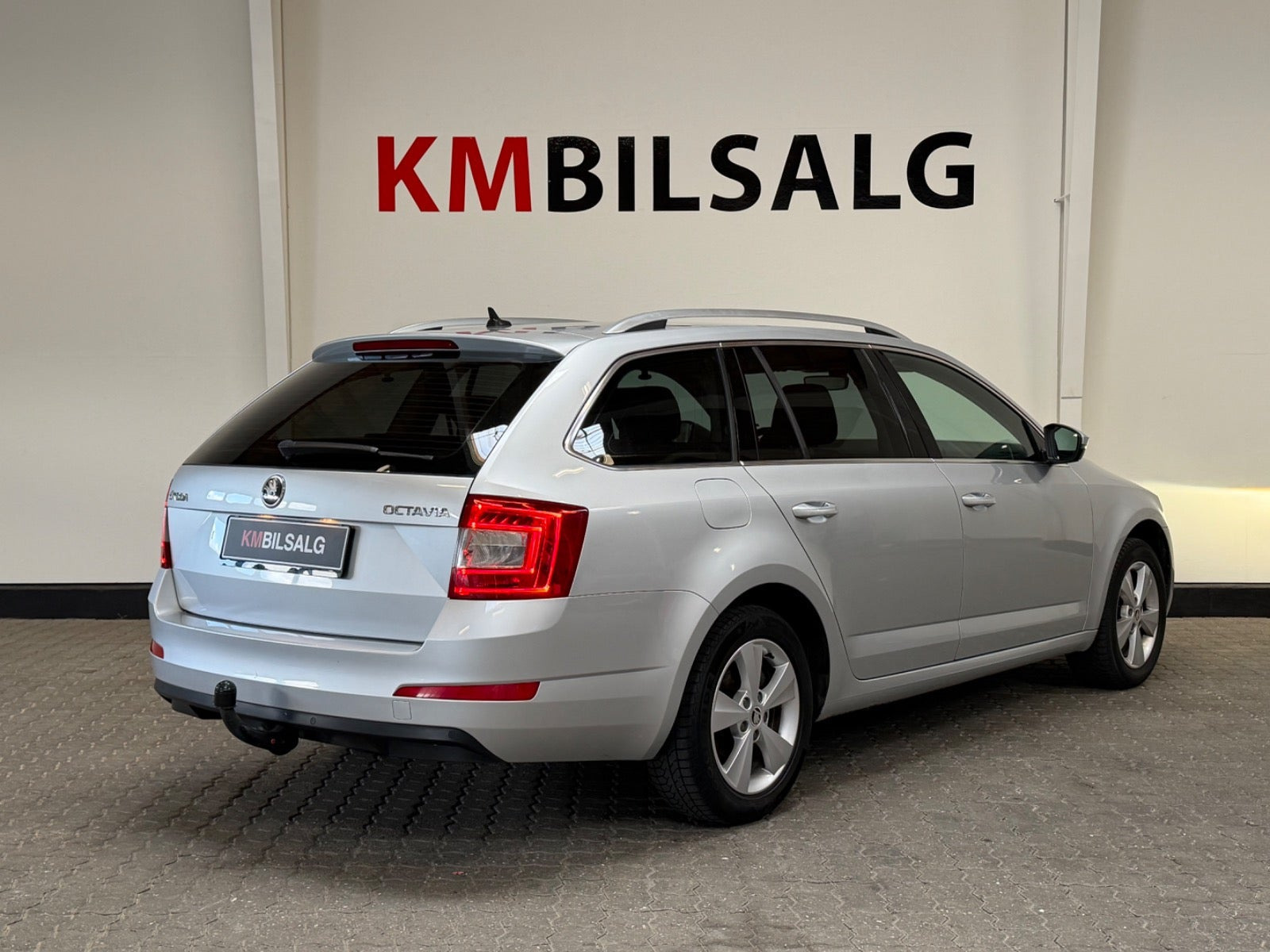 Sølv Skoda Octavia fra 2017
