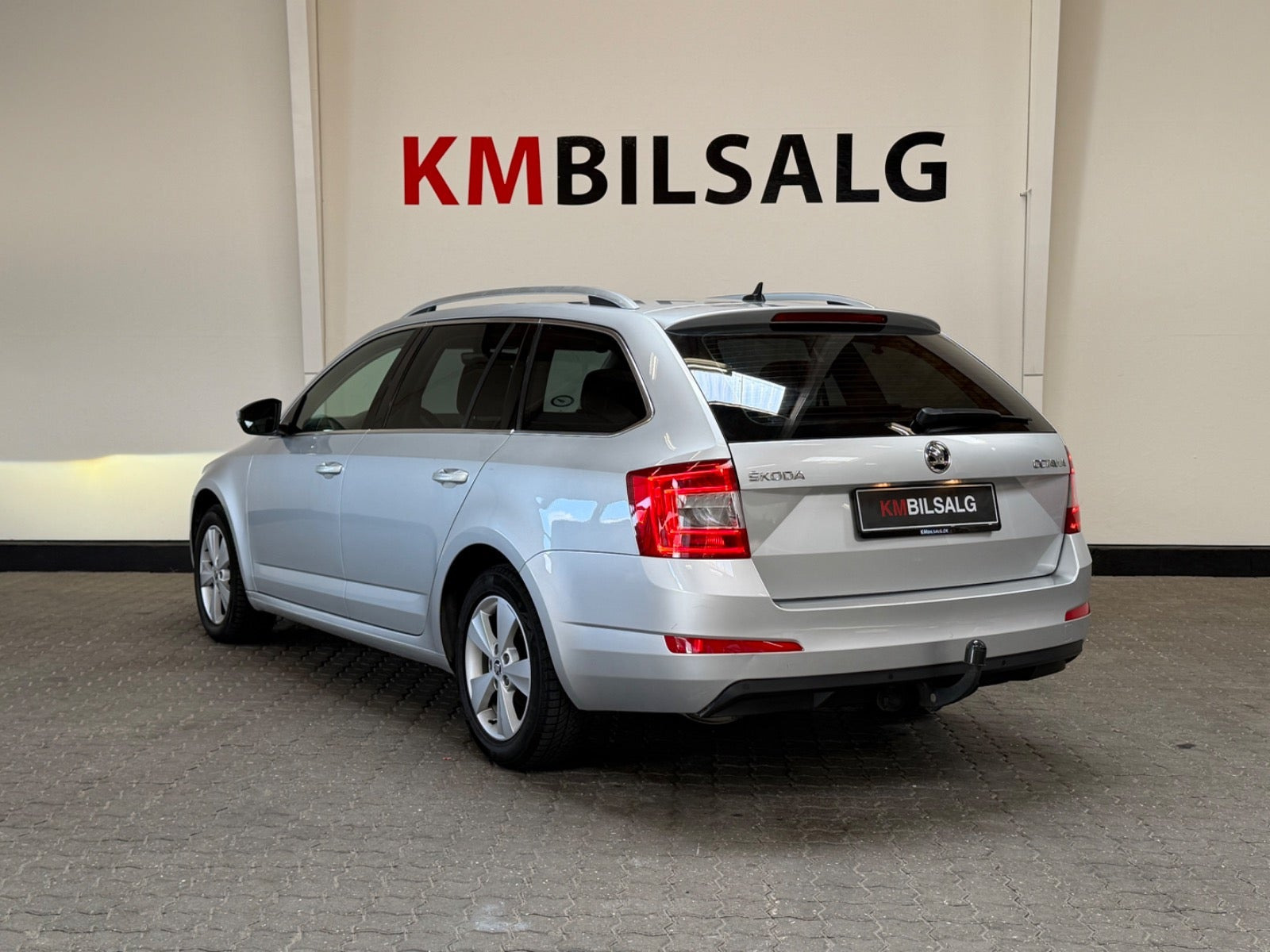 Sølv Skoda Octavia fra 2017