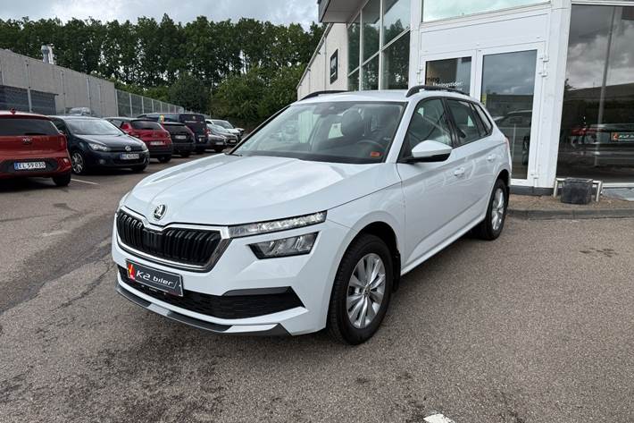 Hvid Skoda Kamiq fra 2022