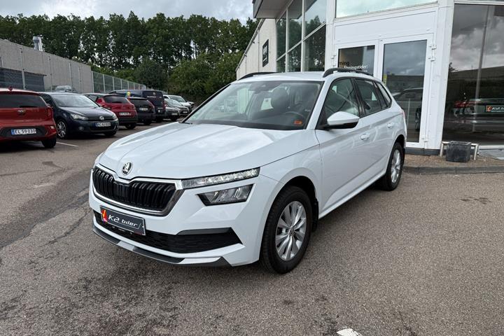 Hvid Skoda Kamiq fra 2022