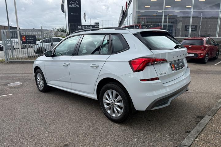 Hvid Skoda Kamiq fra 2022