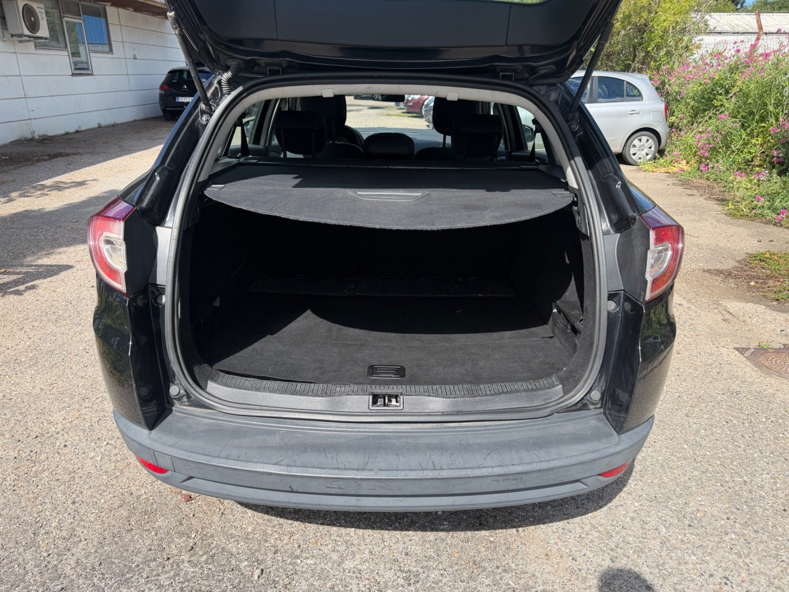 Grøn Renault Megane III fra 2012