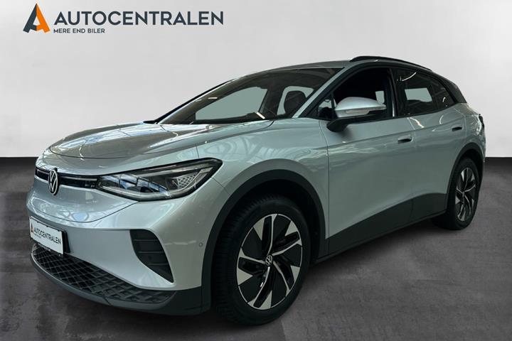 Sølv VW ID.4 fra 2025 set udefra