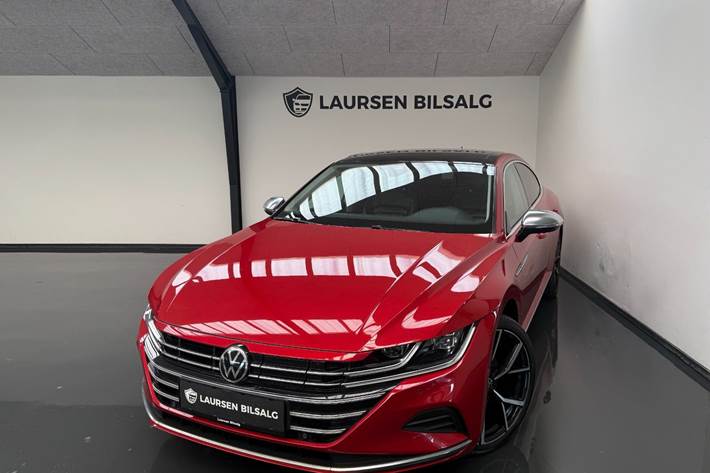 Rød VW Arteon fra 2021