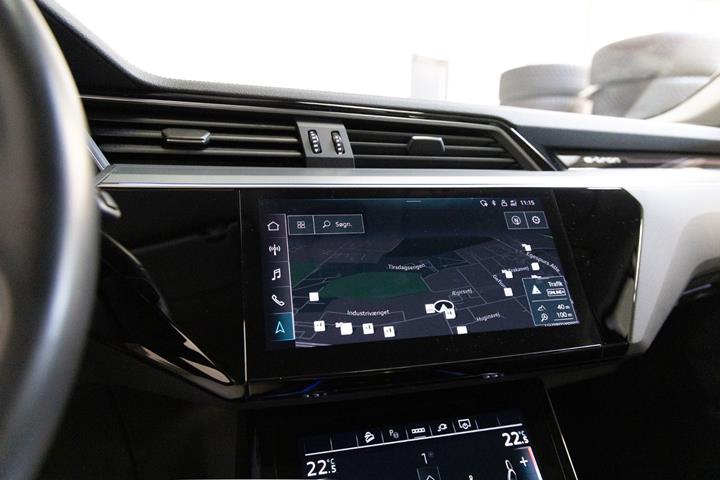 Sort Audi e-tron fra 2022