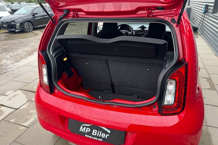 Rød Skoda Citigo fra 2019