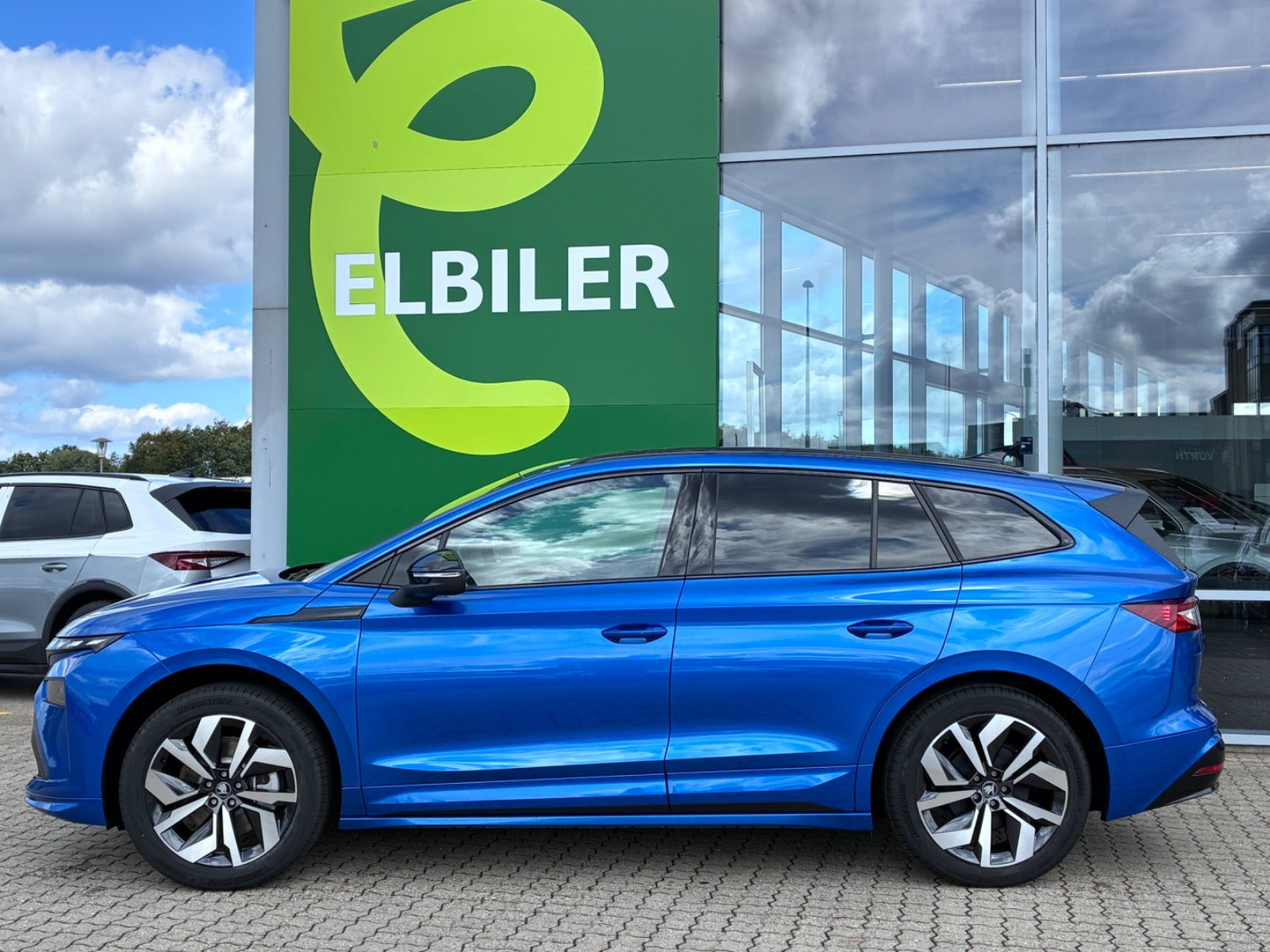 Blå Skoda Enyaq fra 2027