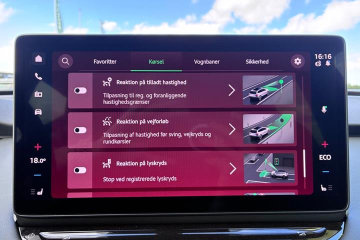 Blå Skoda Enyaq fra 2027