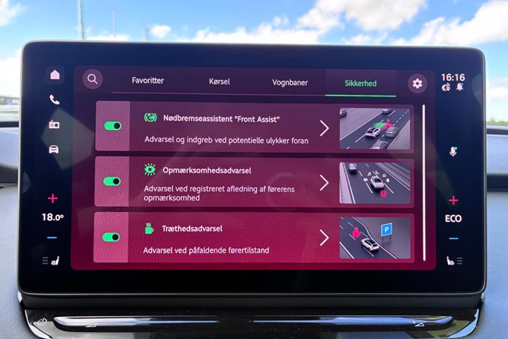 Blå Skoda Enyaq fra 2027
