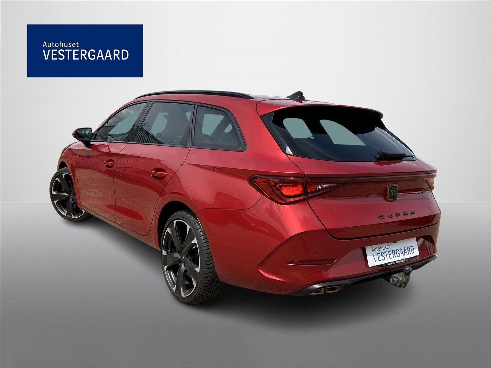 Rød Cupra Leon fra 2021