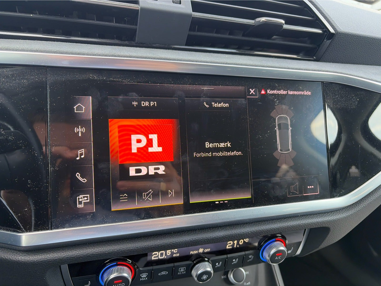 Hvid Audi Q3 fra 2023