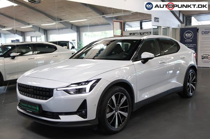 Hvid Polestar 2 fra 2022