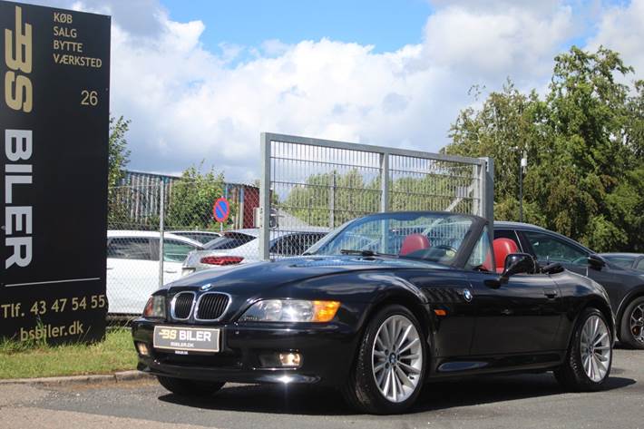 Sort BMW Z3 fra 1996