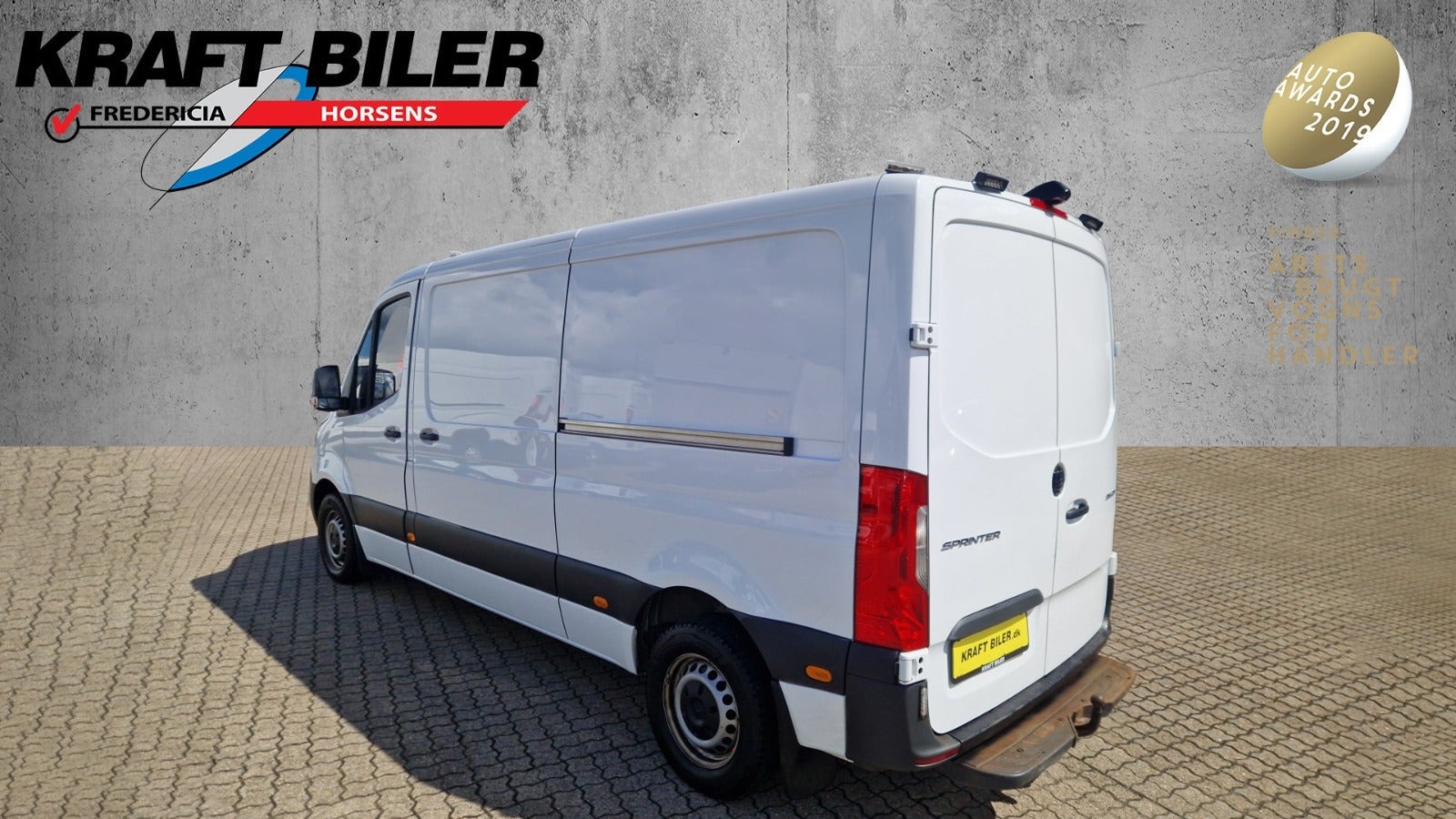 Hvid Mercedes Sprinter 315 fra 2023