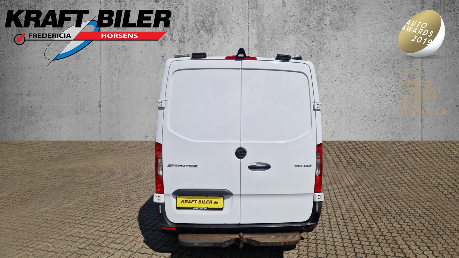 Hvid Mercedes Sprinter 315 fra 2023