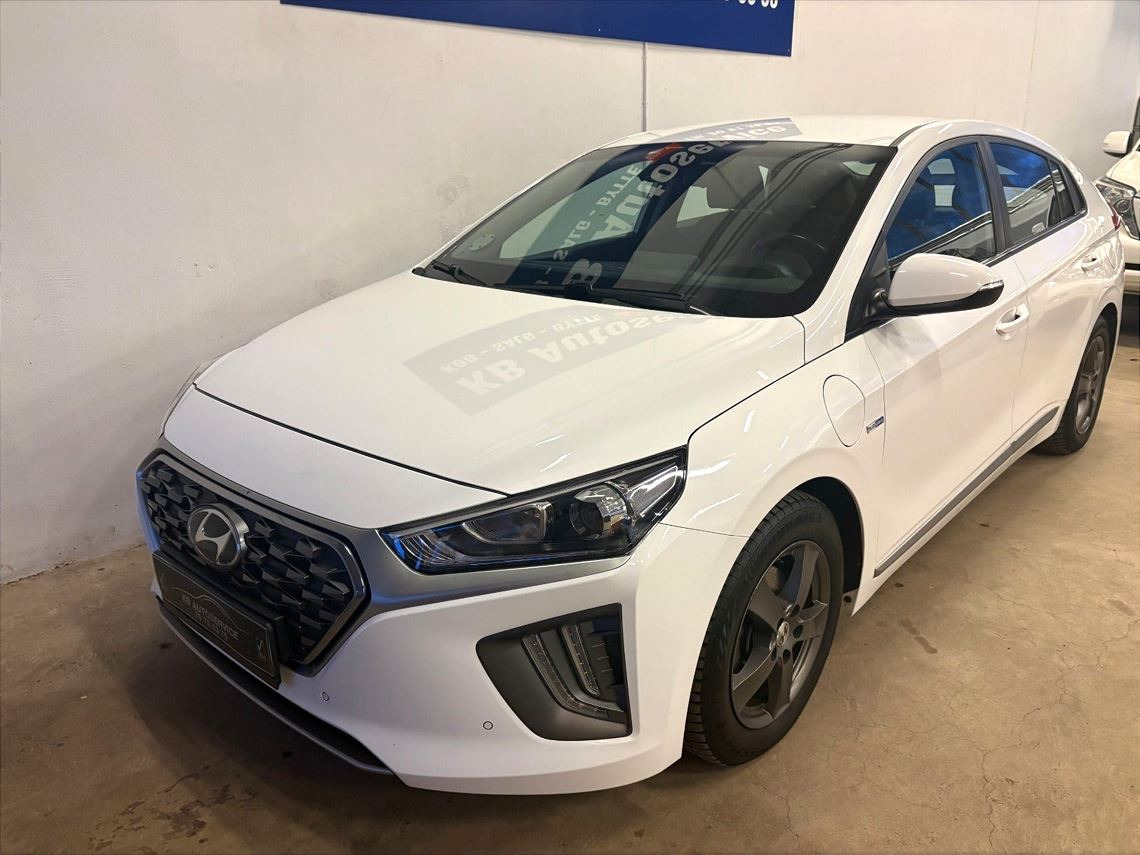 Hvid Hyundai Ioniq fra 2020