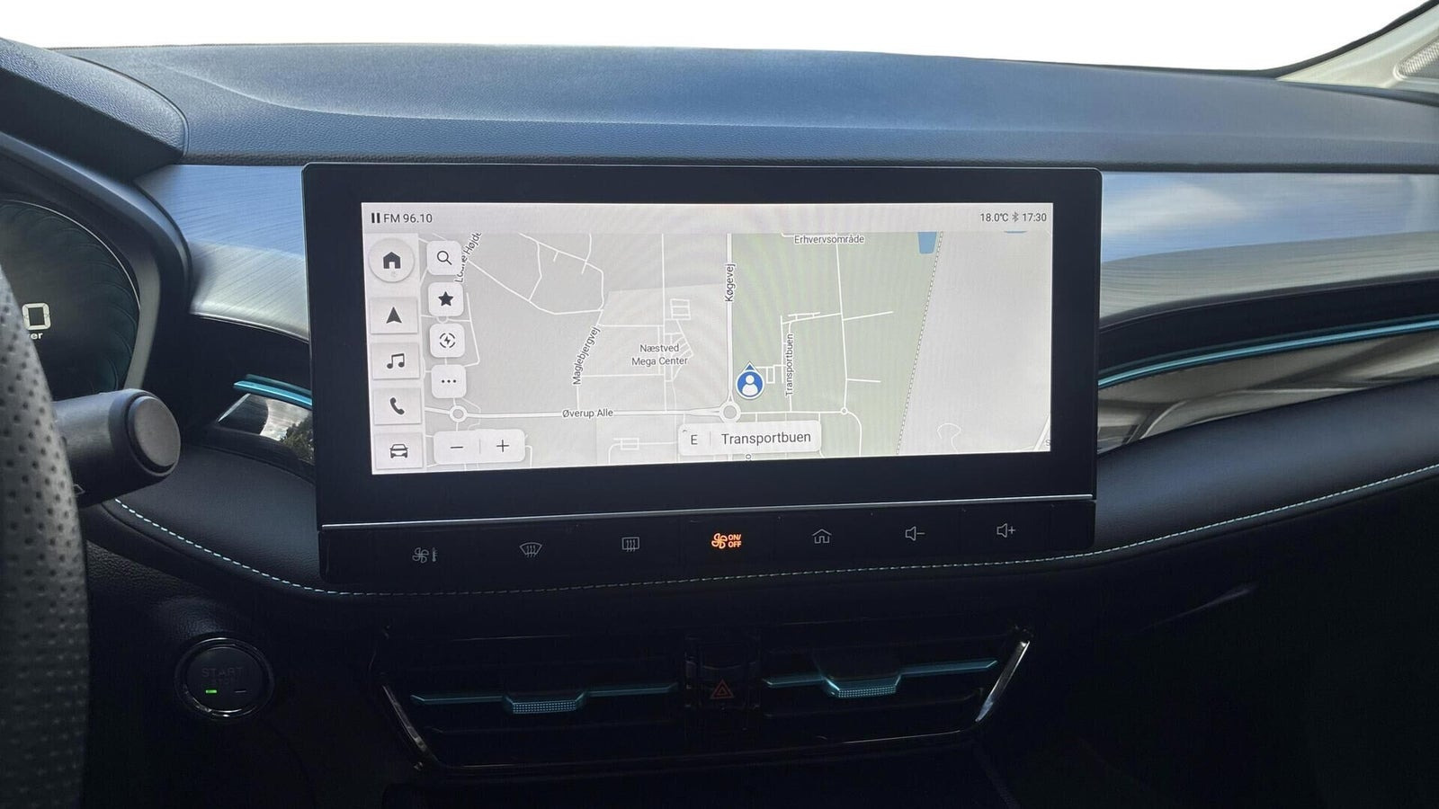 Sort MG MG5 fra 2024