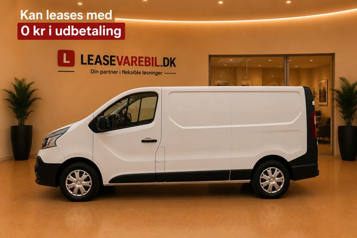 Hvid Renault Trafic T29 fra 2019