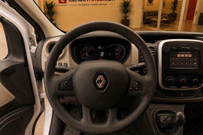 Hvid Renault Trafic T29 fra 2019