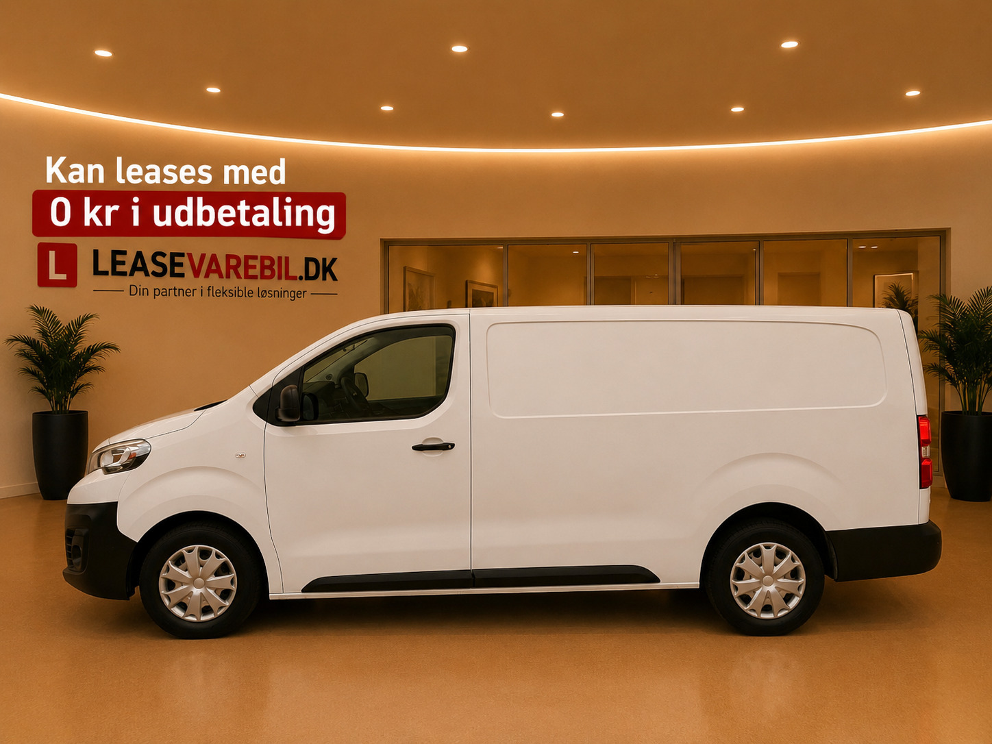 Hvid Peugeot Expert fra 2021