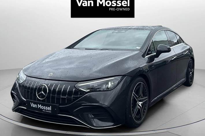 Grå Mercedes EQE 43 AMG fra 2023