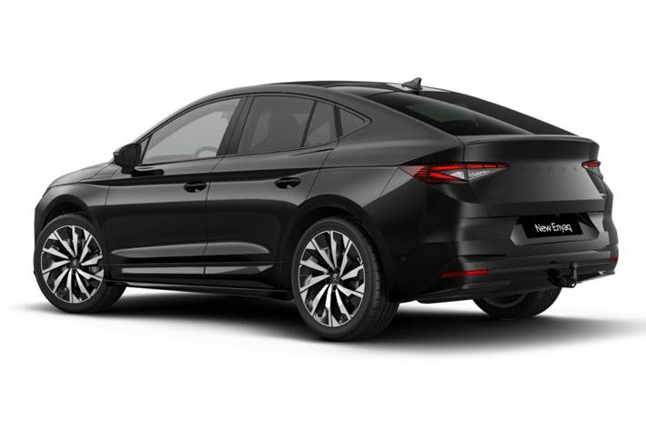 Sort Skoda Enyaq fra 2026
