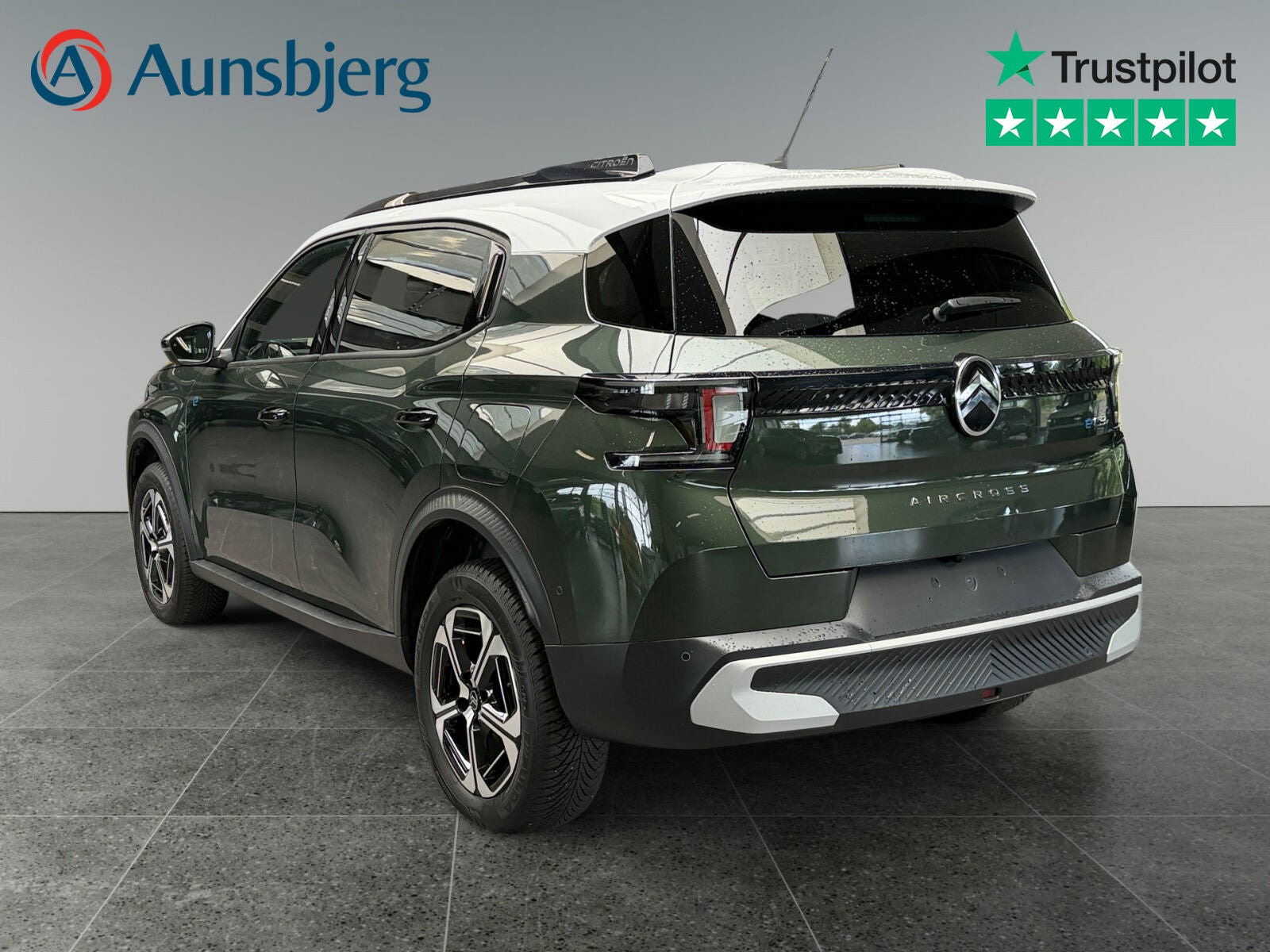 Grøn Citroën e-C3 Aircross fra 2025