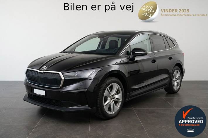 Sort Skoda Enyaq fra 2022