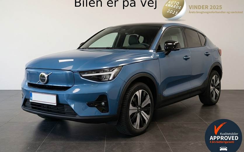 Volvo C40 P8 Recharge Twin Ultimate AWD 408HK 4d Aut.