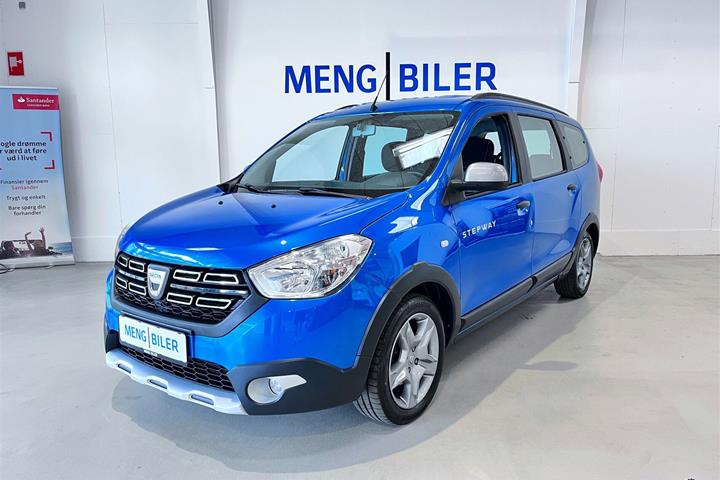 Blå Dacia Lodgy fra 2019