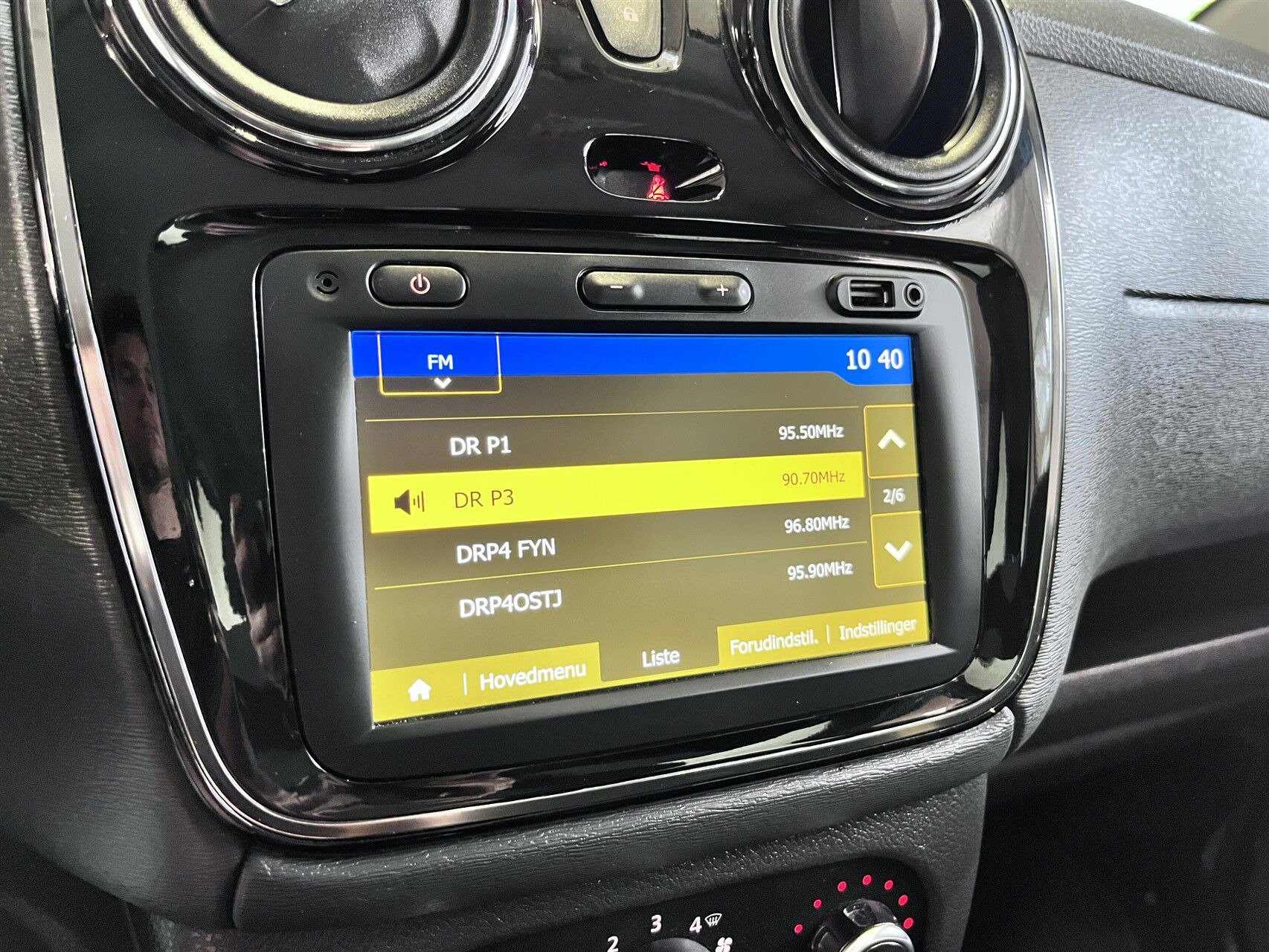 Blå Dacia Lodgy fra 2019