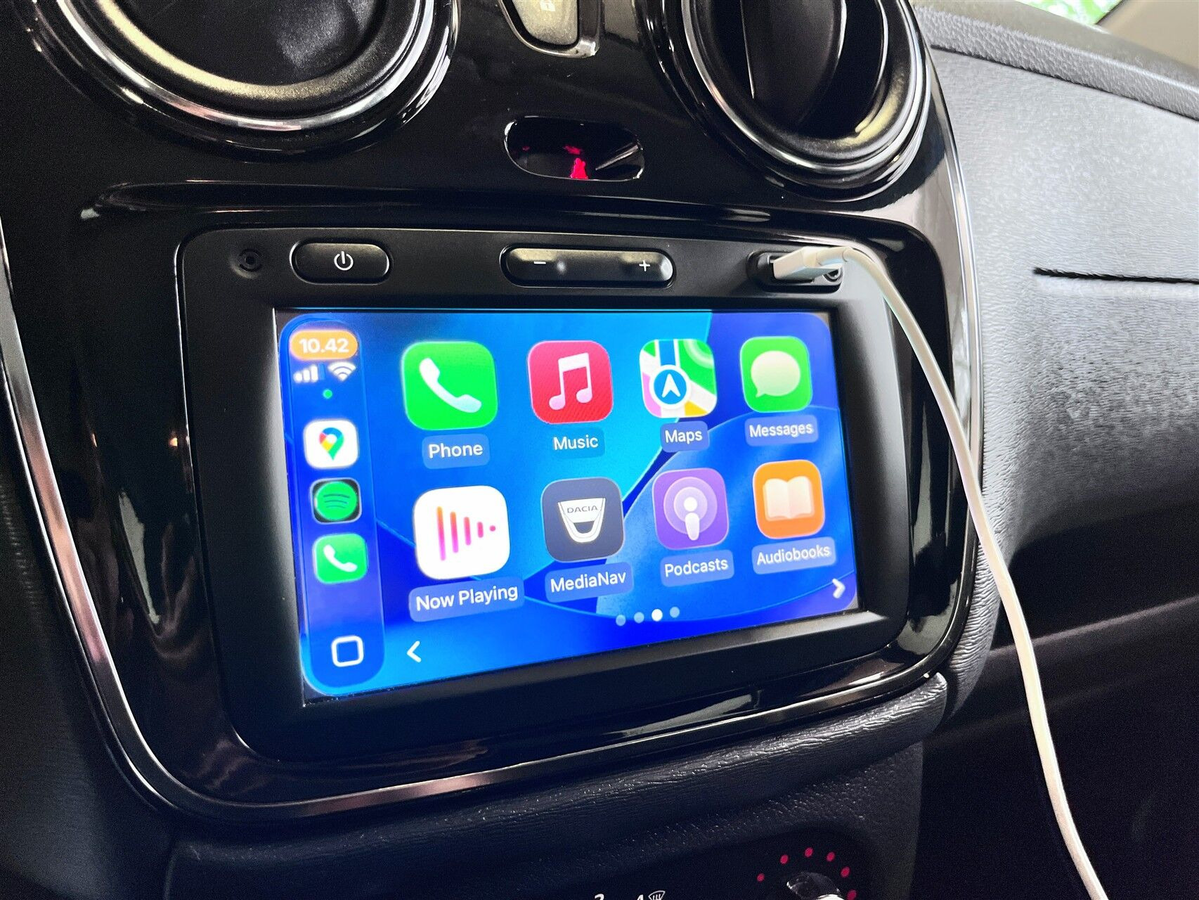 Blå Dacia Lodgy fra 2019