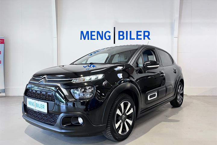 Sort Citroën C3 fra 2023 set udefra