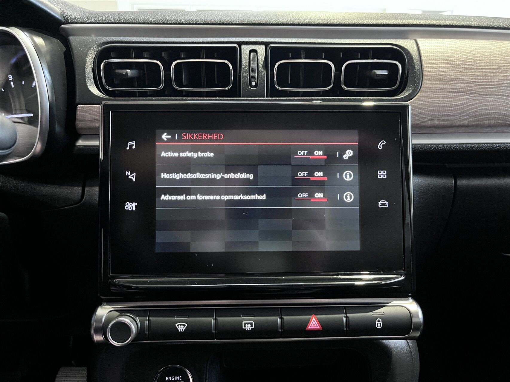 Sort Citroën C3 fra 2023
