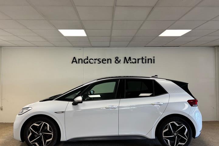 Hvid VW ID.3 fra 2020