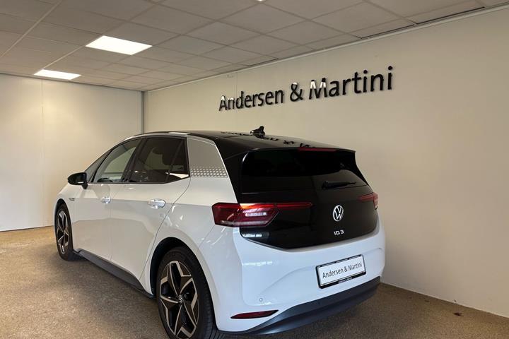 Hvid VW ID.3 fra 2020