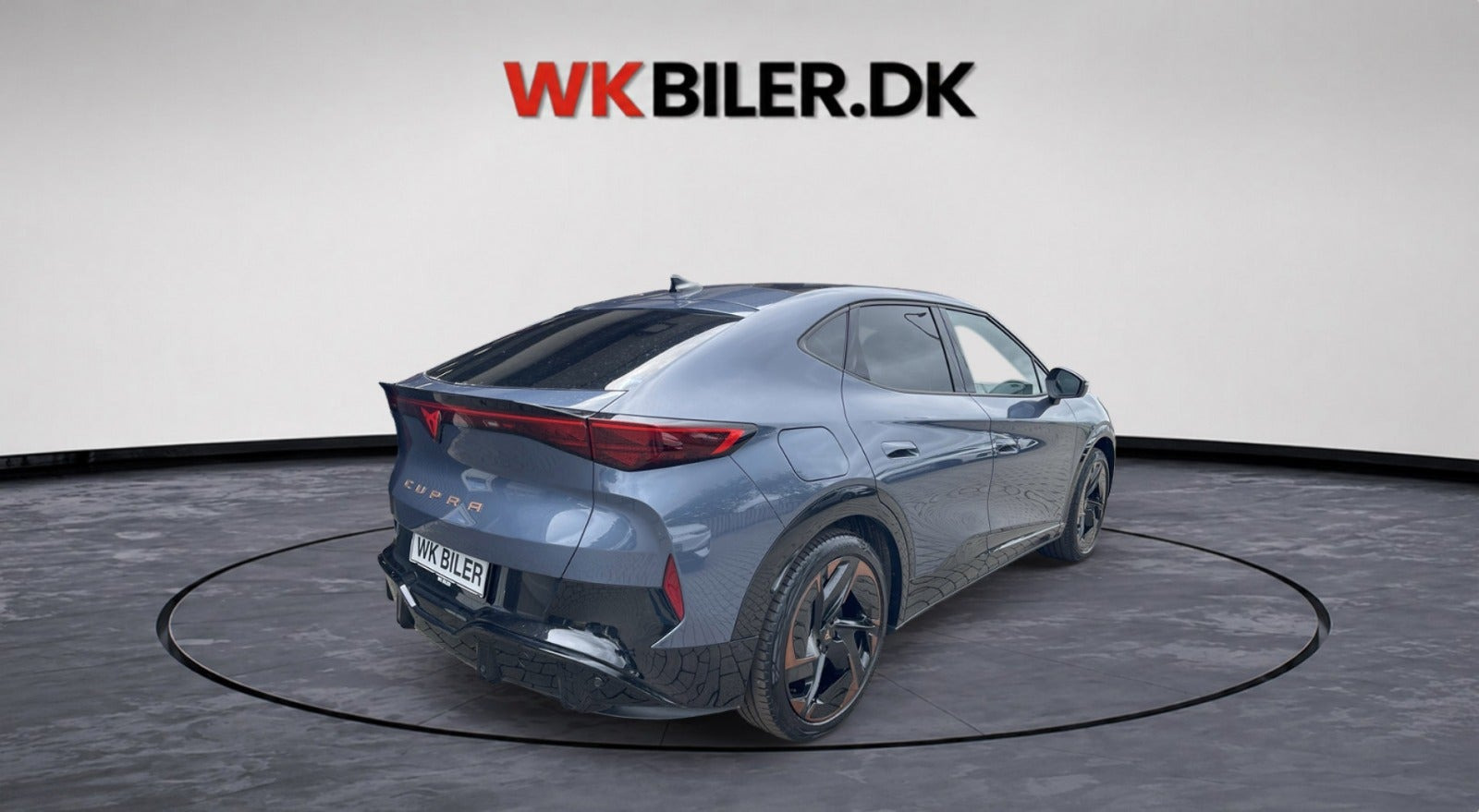 Blå Cupra Tavascan fra 2025