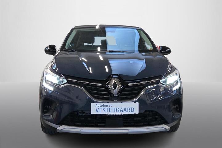 Blå Renault Captur fra 2021