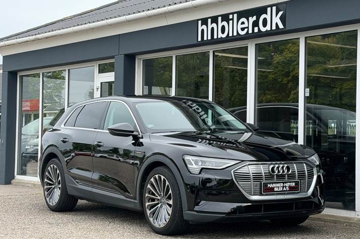 Sort Audi e-tron fra 2020