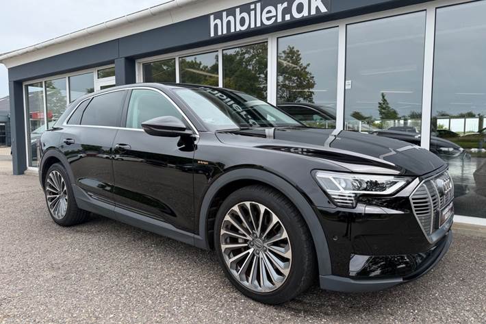 Sort Audi e-tron fra 2020